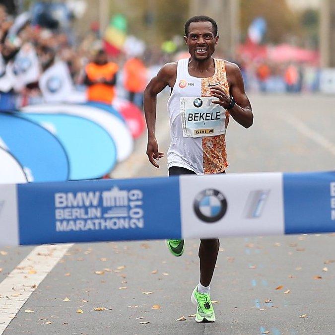 La maratón se volvió loca: Bekele apunto del récord mundial