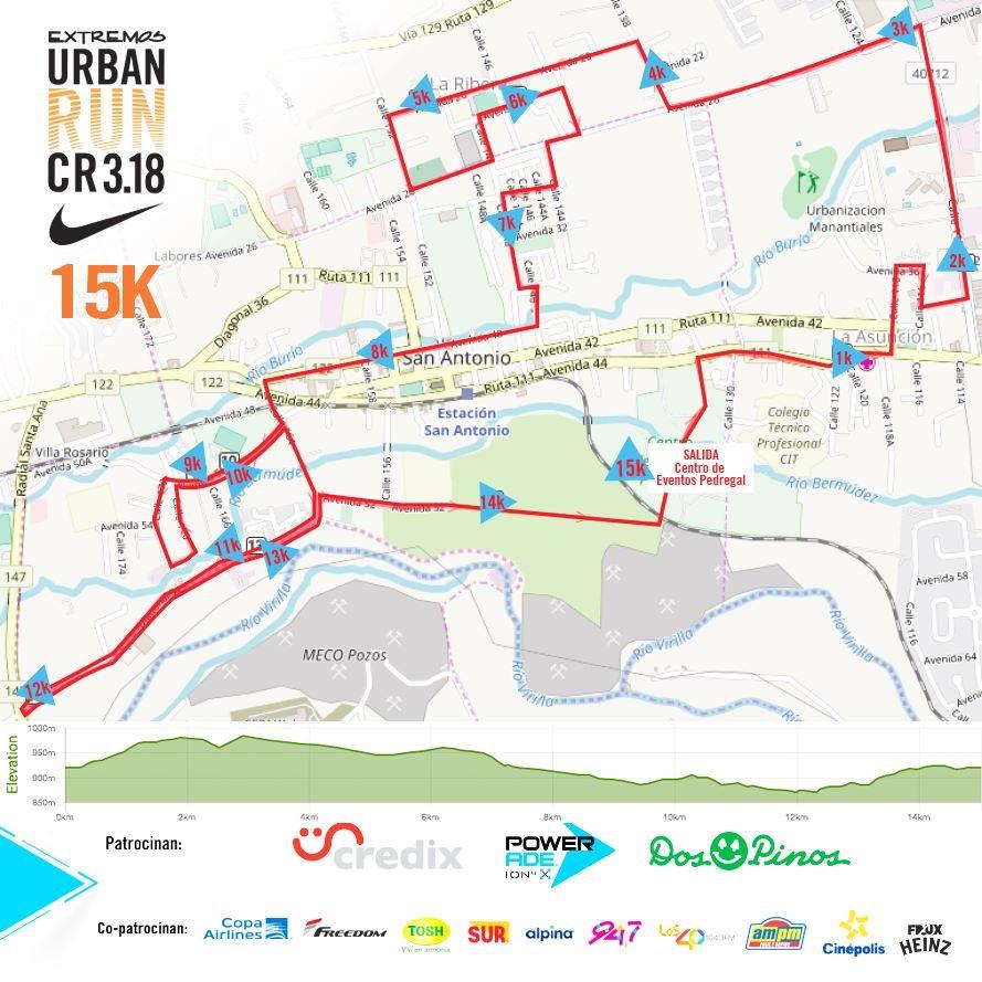 Mapa 15k
