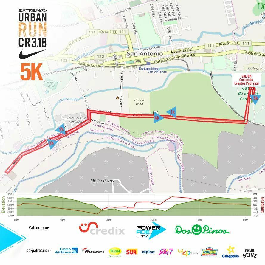 Mapa 5k