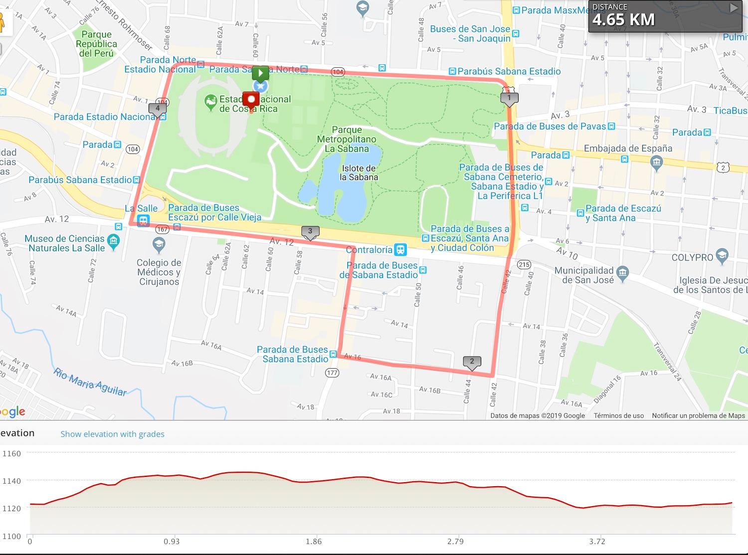 Mapa y altimetría 5k (clica para ver en detalle)