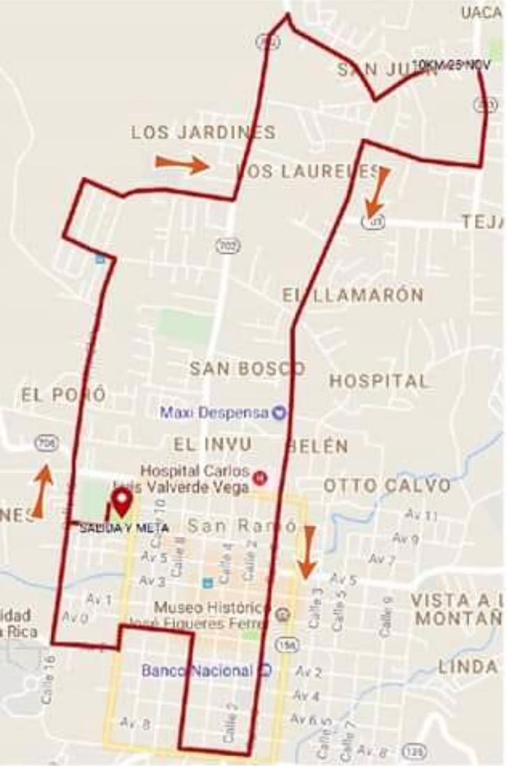 Mapa 10k