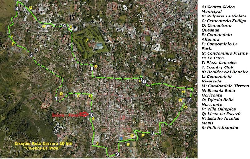 Mapa 10k