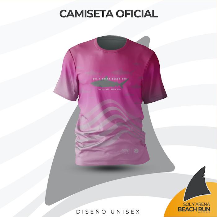 Camisa rosa (unisex)